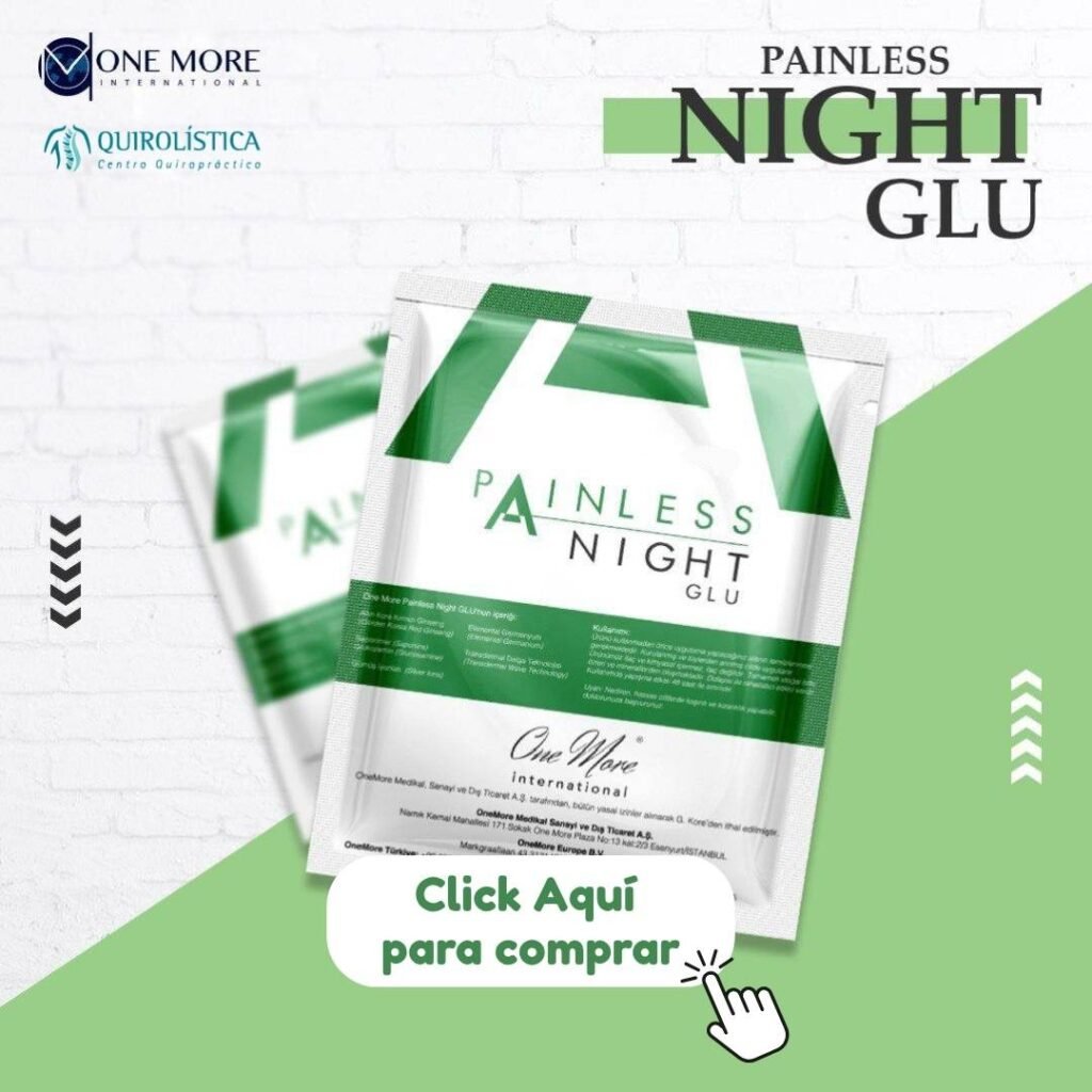 parches painless night glu para el dolor