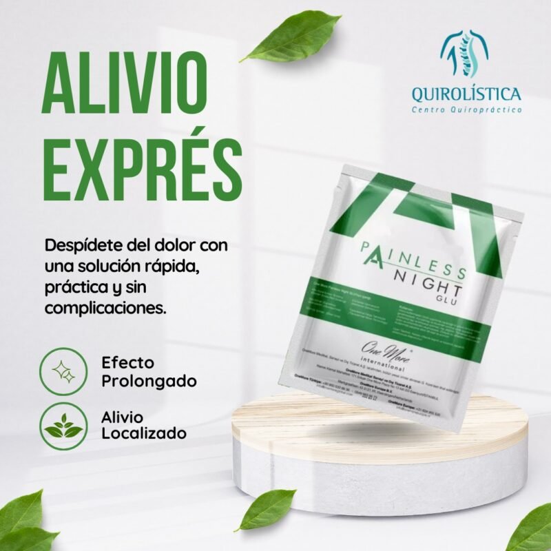 Parche Painless Night Glu – Alivio nocturno del dolor