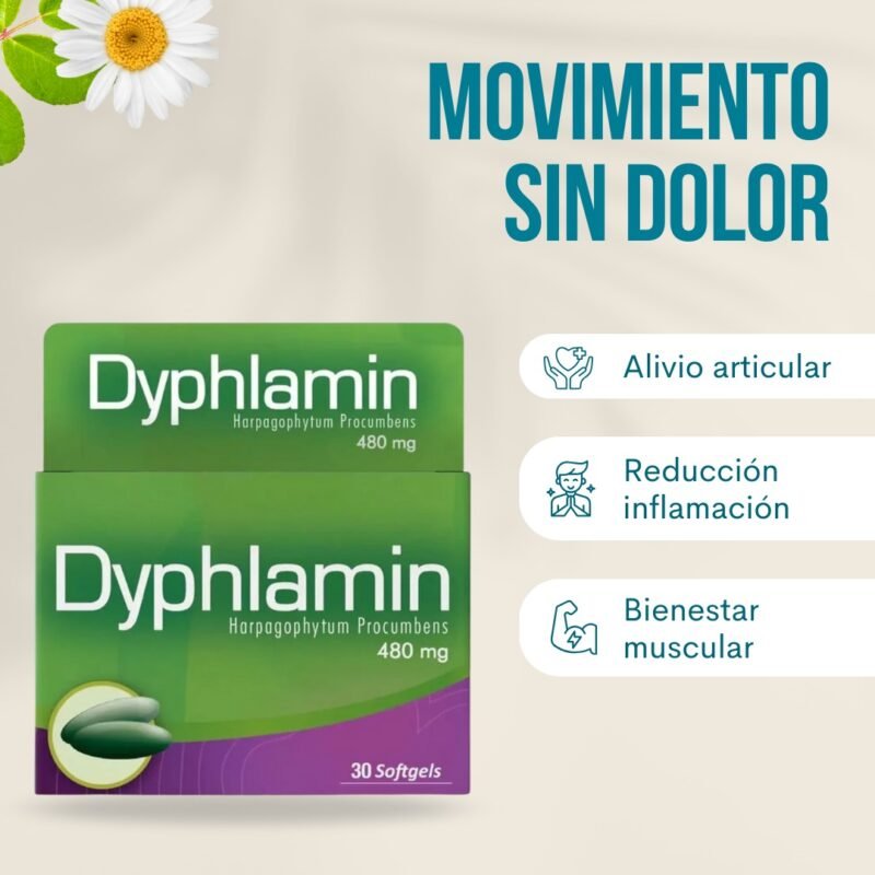Dyphlamin – Antiinflamatorio natural