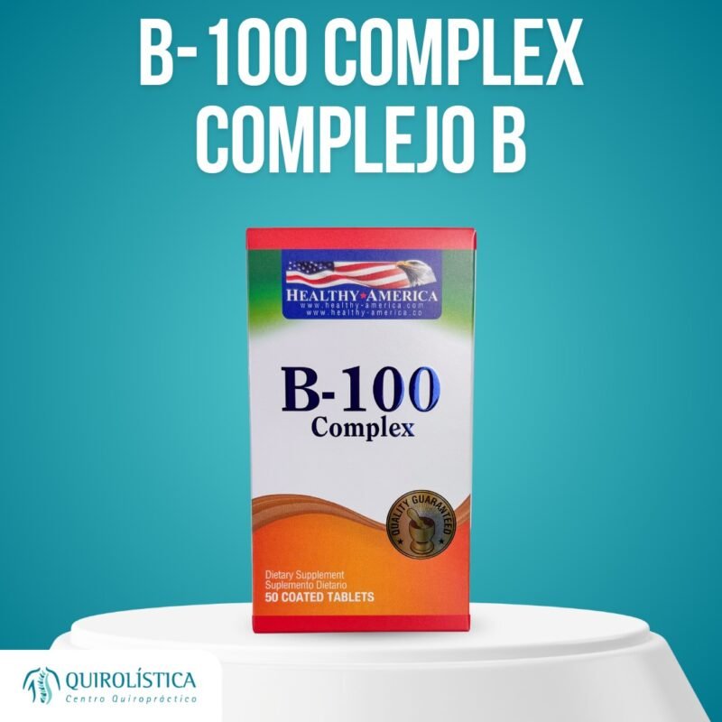 Vitamina B-100 Complex – Healthy America