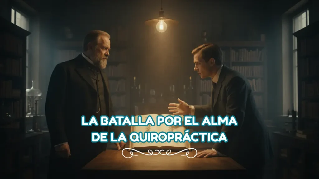 Daniel David Palmer y su hijo frente cara a cara representando sus ideologías diferentes